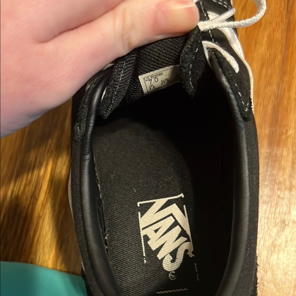 Vans Black and White Sneakers - Picture 13 of 14